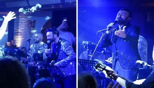 Burçin Bildik tekrar sahnede; Aydan Şener'den sirtaki show